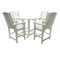 Highwood Usa Lehigh 5pc Round Counter Height Outdoor Patio Furniture Dining Set AD-CNL48-WHE - alternate 1